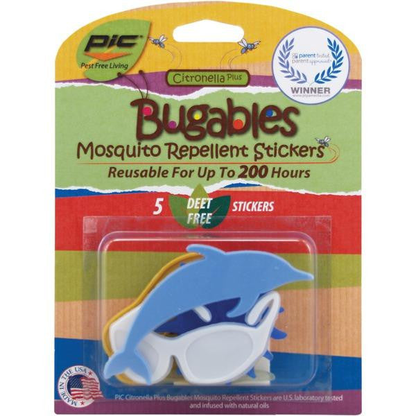 Pic Bug Bugables Mosquito Repellent Stickers