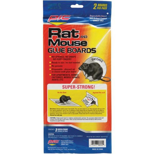 Pic Grt2f Glue Rat Boards, 2 Pk