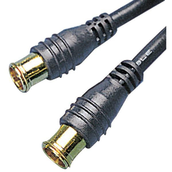 Axis Seipp205-115bk F To F Rg59 Quick-connect Cable (6 Ft)