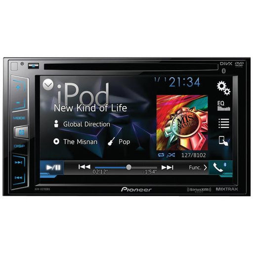 Pioneer Avh-x2700bs 6.2" Double-din Dvd Receiver With Bluetooth(r), Siri(r) Eyes Free, Siriusxm(r)