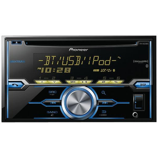 Pioneer Fh-x820bs Double-din In-dash Cd Receiver With Bluetooth(r), Siriusxm(r)-ready,siri(r) Eyes