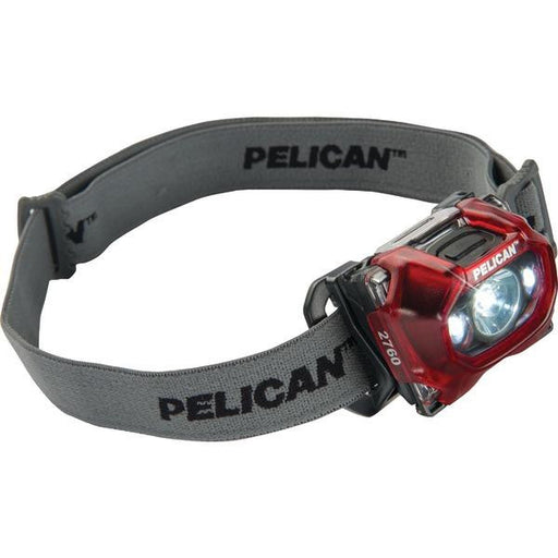 PELICAN 027600-0101-170 133 Lumen 2760 LED Headlight (Red)