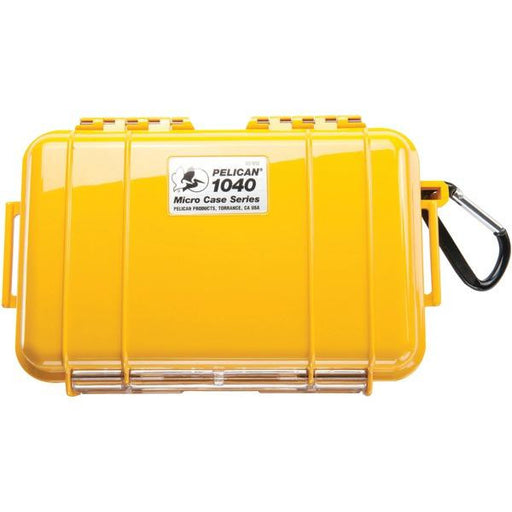 Pelican 1040025240 1040 Micro Case (yellow-solid)