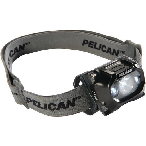 PELICAN 027650-0100-110 105-Lumen 2765 Safety Approved 3-Mode LED Headlight (Black)