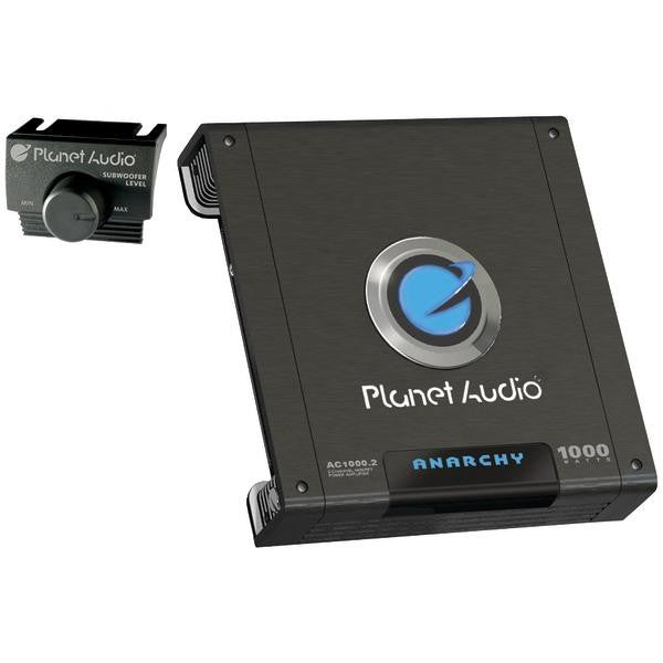 Planet Audio Ac1000.2 Anarchy Mosfet Amp (2 Channel; 1,000w Max)