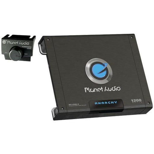 Planet Audio Ac1200.2 Anarchy Mosfet Amp (2 Channel; 1,200w Max)