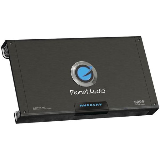 Planet Audio Ac5000.1d Anarchy Class D Monoblock Amp (5,000w Max; 1,800w X 1 @ 4_; 2,500w X 1 @ 2_