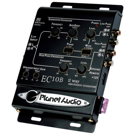 Planet Audio Ec10b 2-way Electronic Crossover