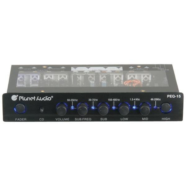 Planet Audio Peq15 5-band Parametric Equalizer