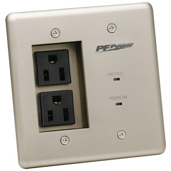 Panamax Miw-power-pro-pfp 2-outlet Max(r) Miw-power-pro-pfp In-wall(r) Power Pro