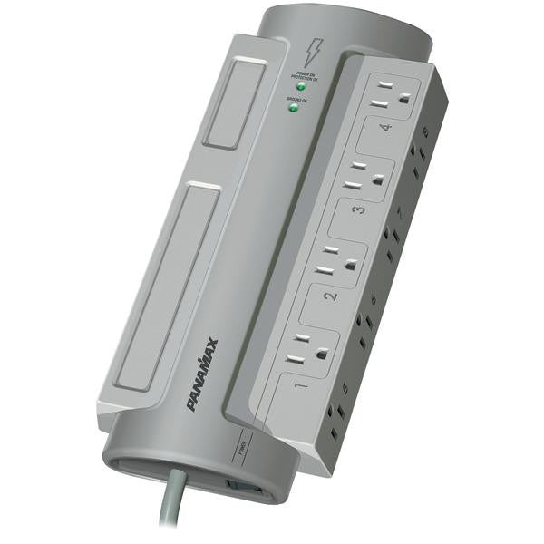 Panamax Pm8-ex 8-outlet Powermax(r) Pm8-ex Surge Protector (without Satellite & Catv Protection)