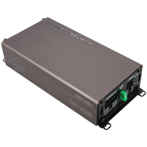 Power Acoustik Ca1_1200d Crypt Series Class D Amp (1,200w Max, 1 Channel)