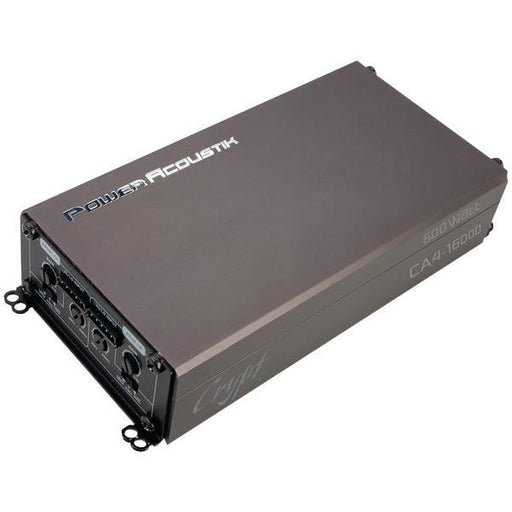 Power Acoustik Ca4_1600d Crypt Series Class D Amp (1,600w Max, 4 Channel);