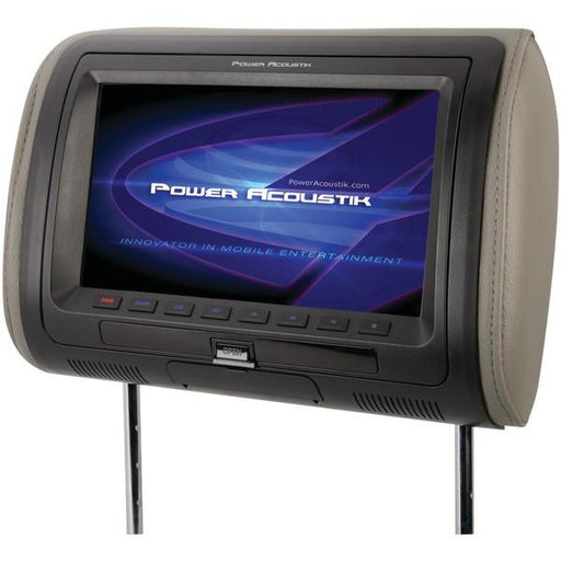 Power Acoustik H_71hd 7" Universal Headrest Monitor With Mhl(r) Mobilelink & Interchangeable Skins