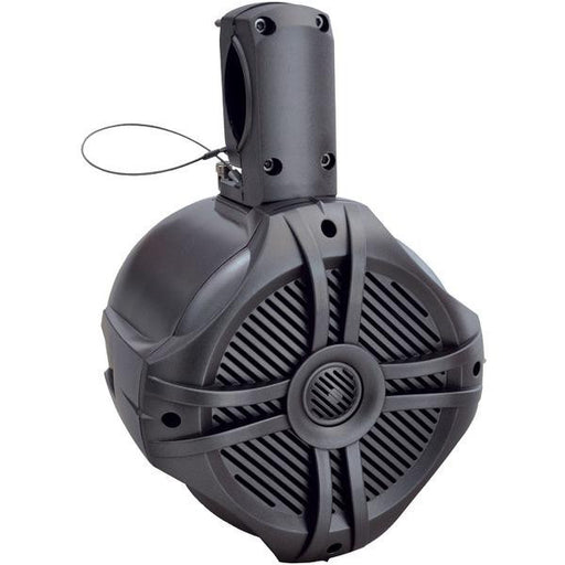 POWER ACOUSTIK MWT_65T Marine-Grade 6.5" 500-Watt Wake Tower Enclosure & Speaker System (Titanium)