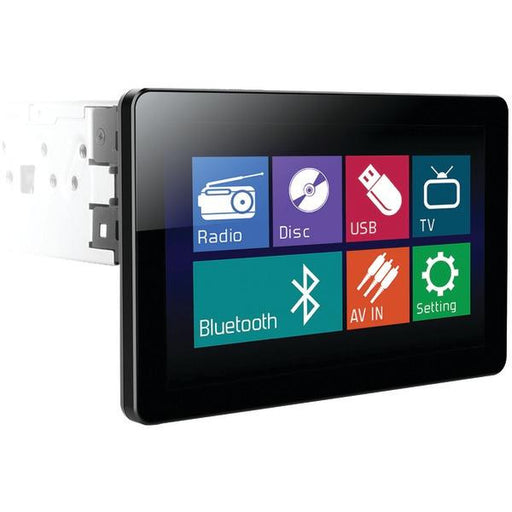 Power Acoustik Pd_103b 10.3" Single_din In-dash Motorized Lcd Touchscreen Dvd Receiver With Detach