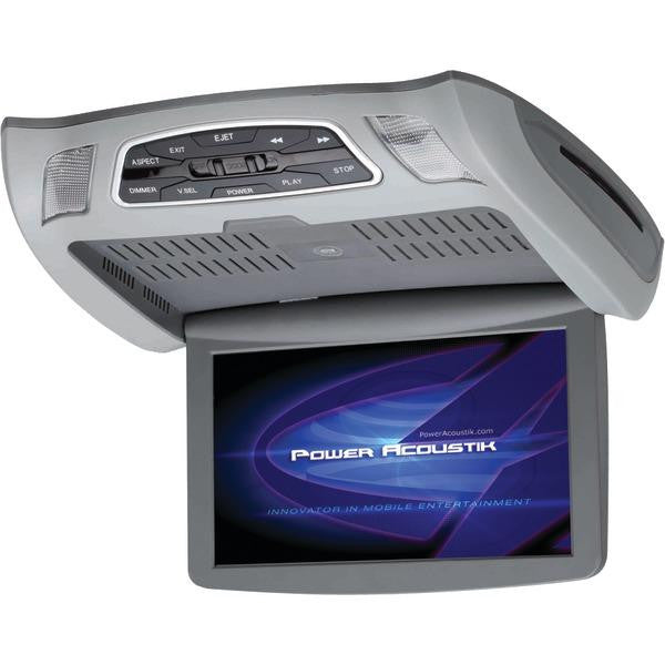 Power Acoustik Pmd-104x 10.3" Ceiling-mount Dvd Entertainment System With Ir Transmitter & 3 Inter