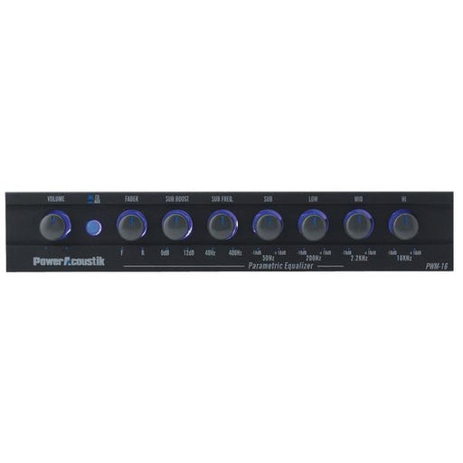 Power Acoustik Pwm-16 Preamp Equalizer