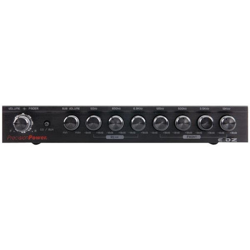 Precision Power E.dz Half-din 7-band Dual-zone Graphic Equalizer