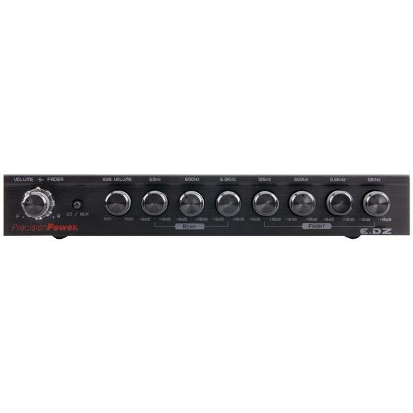 Precision Power E.dz Half-din 7-band Dual-zone Graphic Equalizer