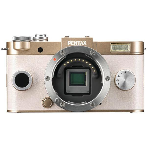 PENTAX 06218 12.4 Megapixel Q-S1 Digital Camera (Body; Champagne Gold)