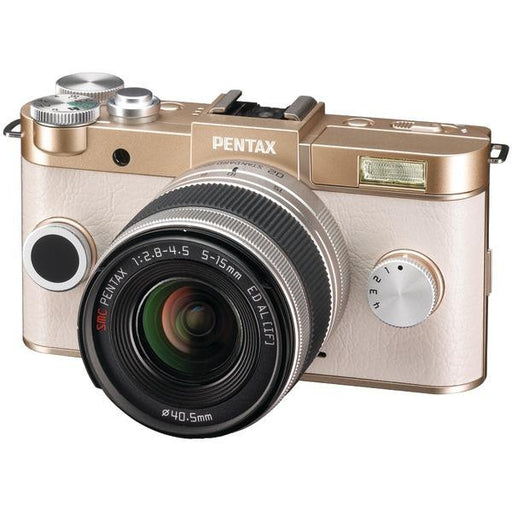 PENTAX 06237 12.4 Megapixel Q-S1 Digital Camera (02 Zoom; Champagne Gold)