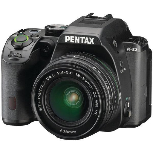 PENTAX 11599 20.0 Megapixel K-S2 Digital SLR Camera (18-50WR; Black)