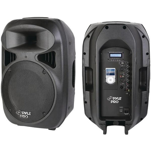 Pyle Pro Pphp1299ai 2-way Full-range Powered Loud Speaker System With Built-in Ipod(r) Dock (12'''';