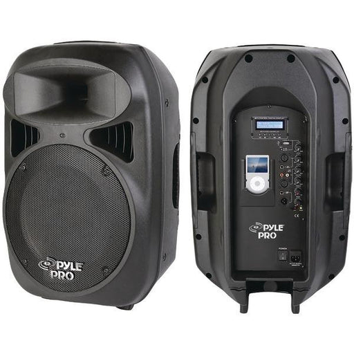 Pyle Pro Pphp1599ai 2-way Full-range Powered Loud Speaker System With Built-in Ipod(r) Dock (15'''';