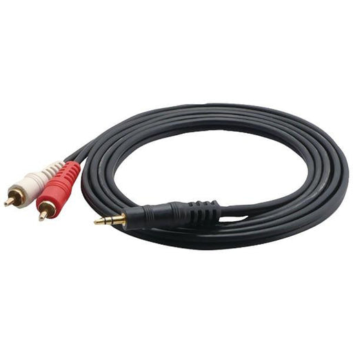 Pyle Pro Pcbl42ft6 12-gauge Rca Male To 3.5mm Male Cable, 6 Ft