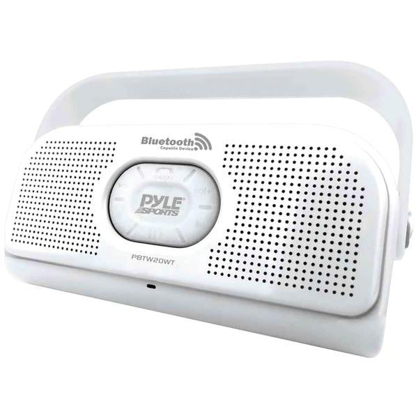 Pyle Home Pbtw20wt Surf Sound Waterproof Bluetooth(r) Stereo Speaker (white)