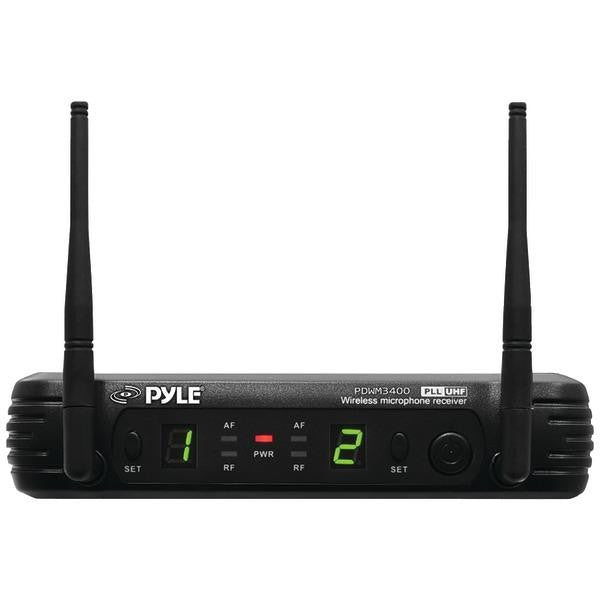 PYLE PRO PDWM3400 Premier Series Professional UHF Wireless Microphone System