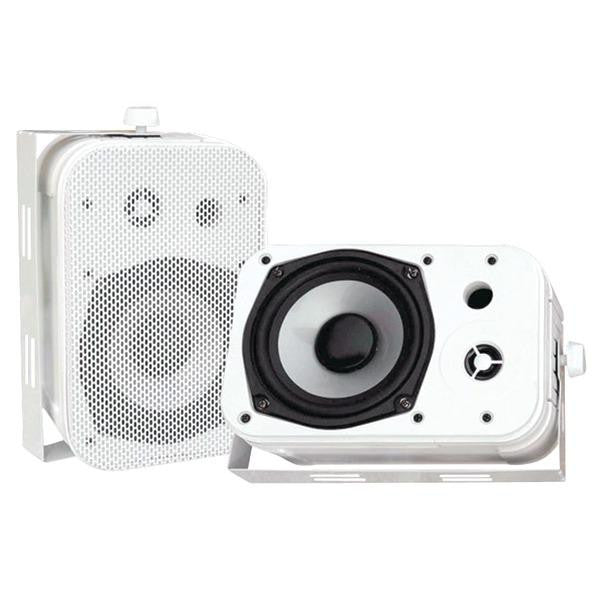 Pyle Pdwr40w 5.25" Indoor-outdoor Waterproof Speakers (white)