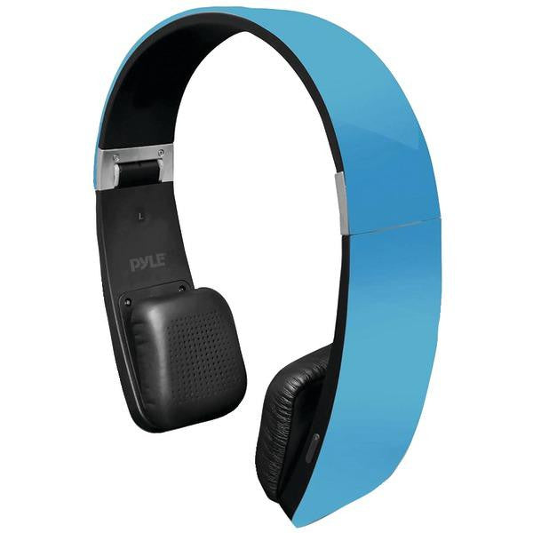 Pyle Phbt6bl Sound 6 Bluetooth(r) 2-in-1 Stereo Headphones With Built-in Microphone (blue)