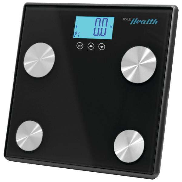 Pyle-sport Phlscbt4bk Bluetooth(r) Digital Weight & Personal Health Scale With Wireless Smartphone