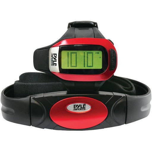 Pyle Phrm24 Speed & Distance Heart Rate Watch With Jumbo Digits