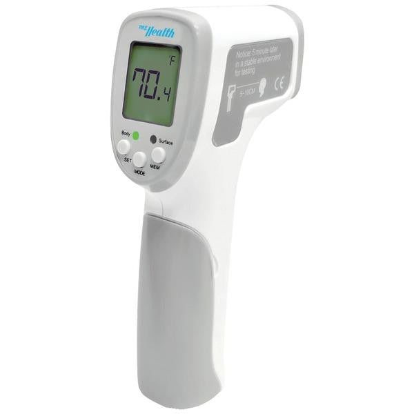 Pyle Phtm60btgr Bluetooth(r) Non-contact Ir Handheld Thermometer (gray)