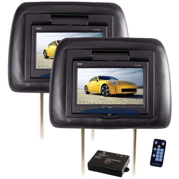 Pyle Pl71phb 7" Adjustable Headrest Monitors With Ir Transmitter