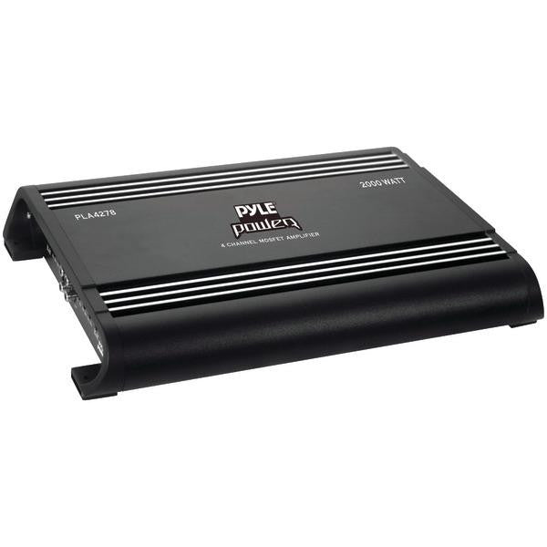 Pyle Pla4278 Power Series Bridged Mosfet Amp (4 Channel; 2,000w Max)