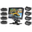 Pyle Plcmtr74 Weatherproof Backup Camera System With 7   Lcd Color Monitor & 4 Ir Night Vision Cam