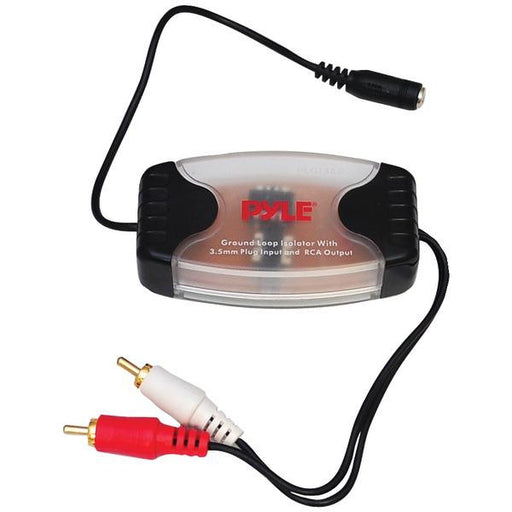 PYLE PLGI36R 3.5mm to RCA Stereo Audio Ground Loop Isolator