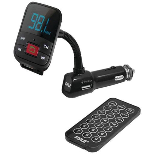 Pyle Plmp5b2 Fm Radio Transmitter With Usb-microsd(tm)-mp3-wma Compatibility & Aux Input