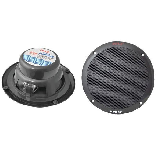 Pyle Plmr605b 6.5'''' Dual Cone Marine Speakers (black)