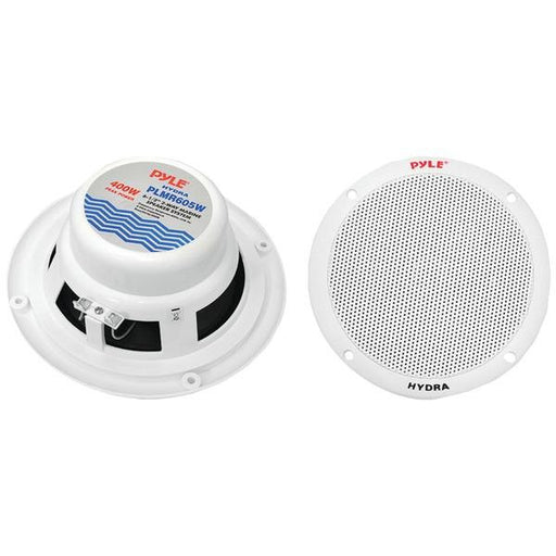 Pyle Plmr605w 6.5'''' Dual Cone Marine Speakers (white)