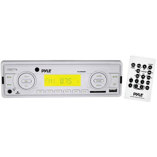 Pyle Plmr88w Marine Single-din Mechless Receiver (white)