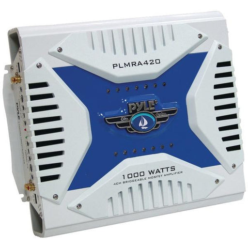 Pyle Plmra420 4-channel 1,000-watt Waterproof Marine Bridgeable Mosfet Amp