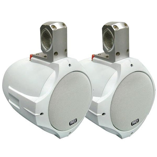 Pyle Plmrw85 2-way White Wakeboard Speakers (8", 300-watt)