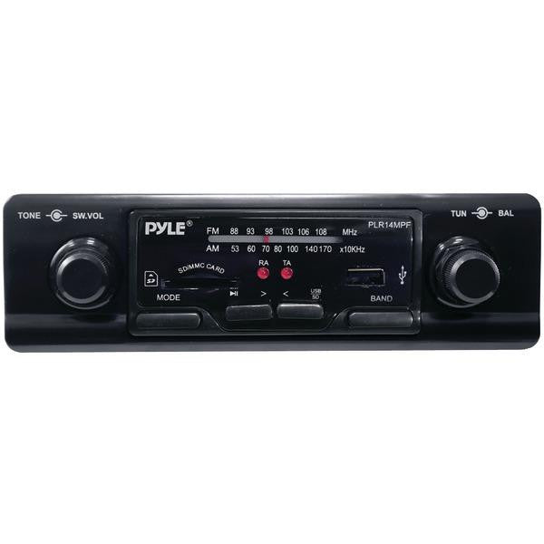 Pyle Plr14mpf Single-din In-dash Shaft-style Mechless Receiver