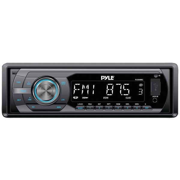 Pyle Plr44mu Single-din In-dash Mechless Receiver With Detachable Face