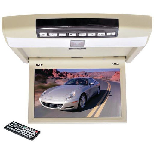 Pyle Plrd94 9.4" Ceiling-mount Monitor & Dvd Player With Wireless Fm Modulator, Ir Transmitter, Us